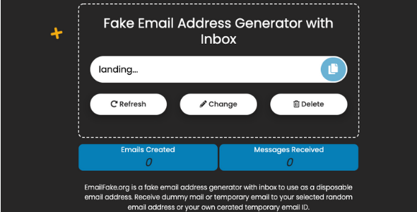 random email address generator forward